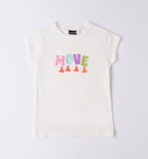 Girl's sequin T-shirt