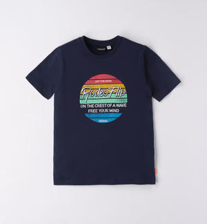 Boys' mixed print t-shirt