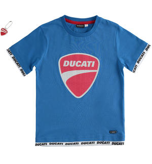 100% cotton Sarabanda meets Ducati boy¿s t-shirt BLUE