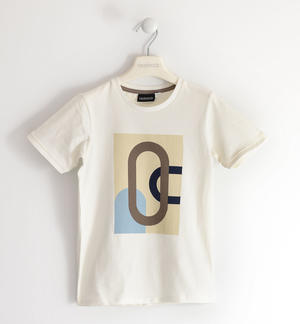T-shirt for boys with different prints CREAM