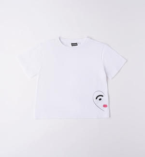 T-shirt ragazza cuore