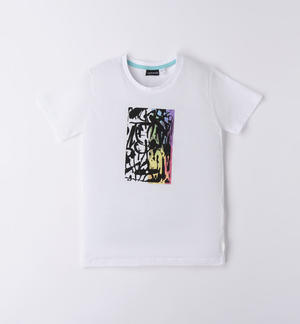 T-shirt ragazzo colorata