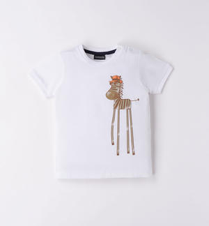 Boys' zebra t-shirt