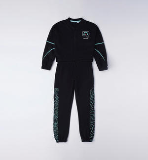Girl's 100% cotton tracksuit