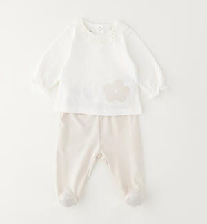 Tutina 2 pezzi neonata