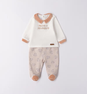 Two-piece romper for newborn
