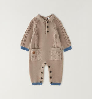 Tutina neonato in tricot