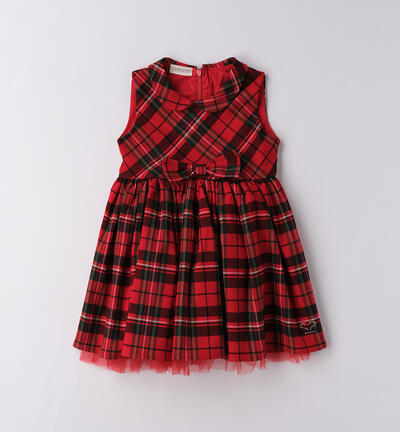 Abito bambina natalizio ROSSO