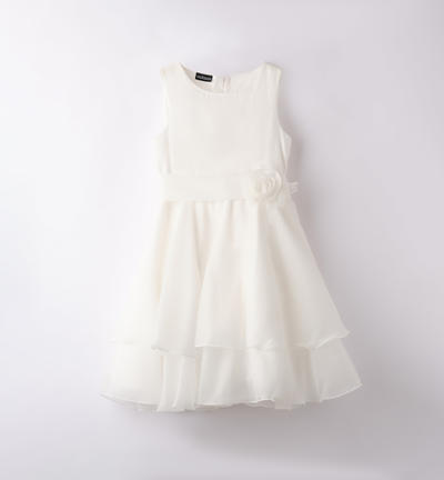 Occasion wear dress for girl CREAM