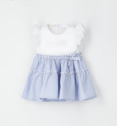 Abito da neonata Minibanda BIANCO