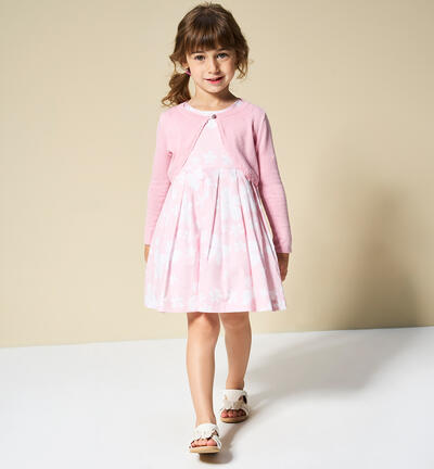 Abito elegante bambina BIANCO