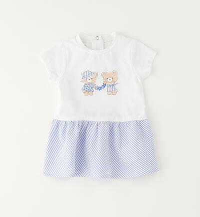 Abito estiva bimba BIANCO