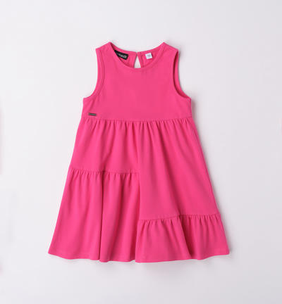Abito fucsia bambina FUCSIA