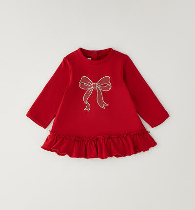 Minibanda baby girl dress RED
