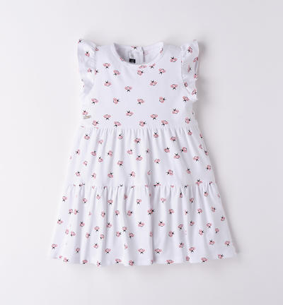 Abito per bambina con api BIANCO