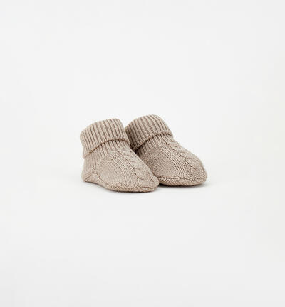 Newborn Booties BEIGE
