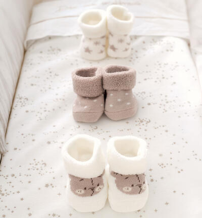 Baby slippers CREAM