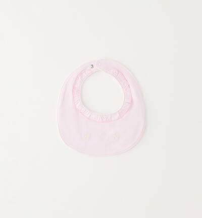 Baby girl bib PINK