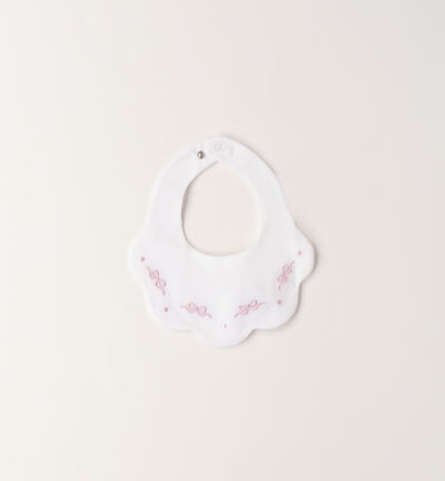 Baby bib WHITE