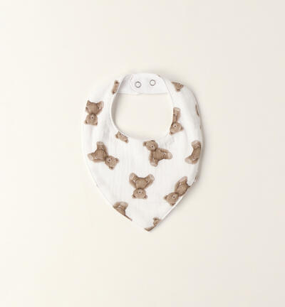 Baby bib WHITE