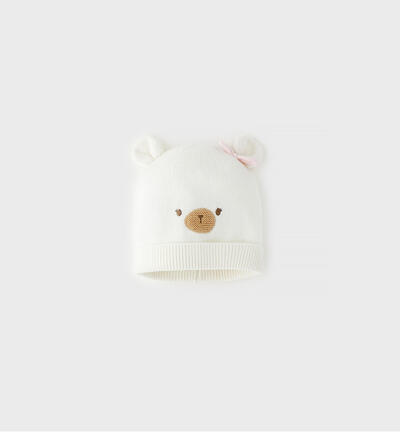 Minibanda baby hat CREAM