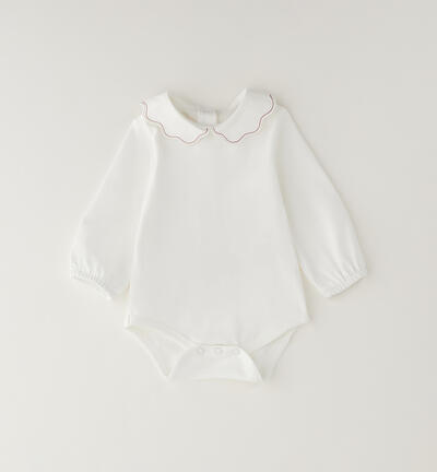 Baby Girl Bodysuit CREAM