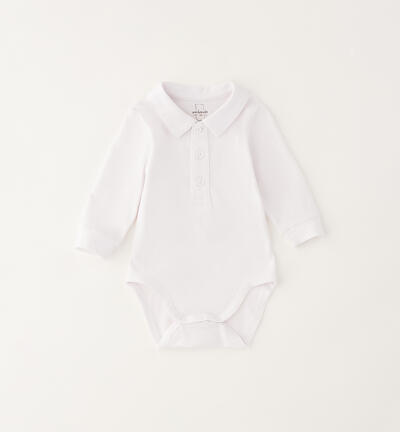Minibanda baby bodysuit WHITE