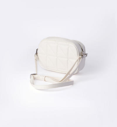 Girl's shiny bag CREAM