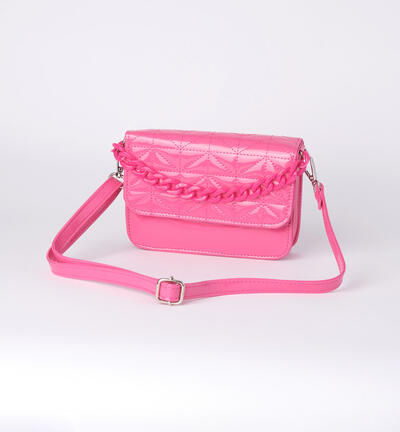 Girls' shoulder bag FUCHSIA