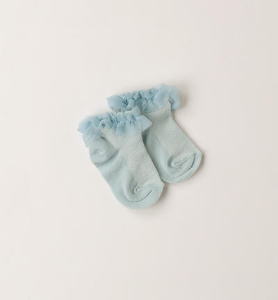 Minibanda baby socks LIGHT BLUE