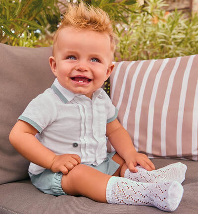 Minibanda baby socks WHITE