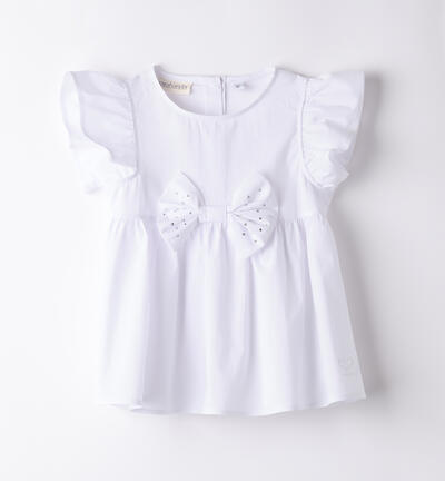 Camicetta per bambina BIANCO
