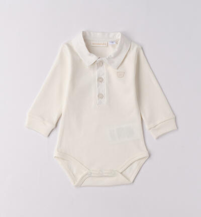 Baby shirt bodysuit CREAM