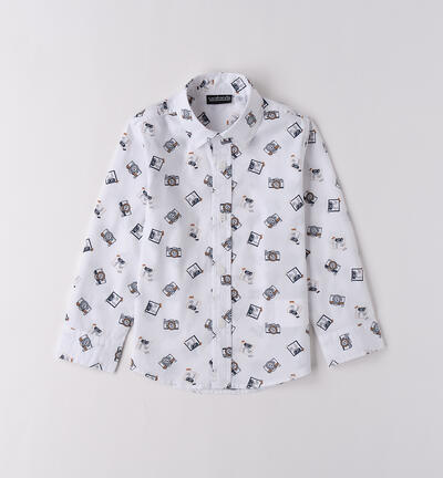 Shirt for boys WHITE