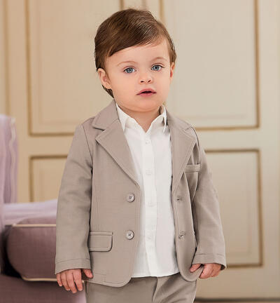 Elegant baby shirt CREAM