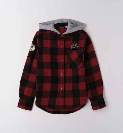 Camicia per ragazzo ROSSO