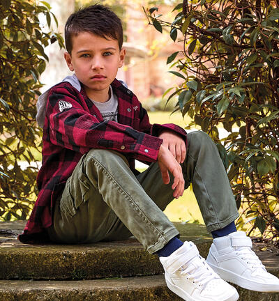 Camicia per ragazzo ROSSO