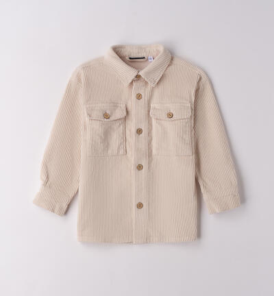 Camicia Sarabanda bambino BEIGE