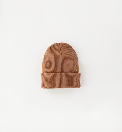 Newborn cotton hat BROWN