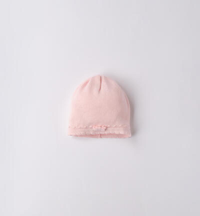 Cappellino da neonata ROSA