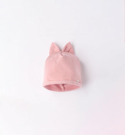 Girls' fleece hat PINK