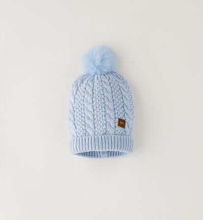 Unisex baby hat LIGHT BLUE