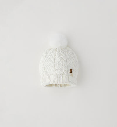 Unisex baby hat CREAM