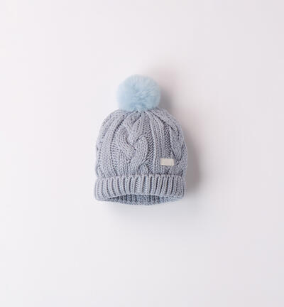Cappellino per neonato AZZURRO