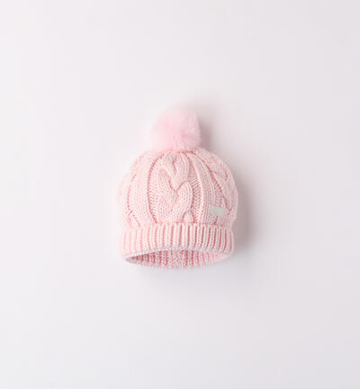 Cappellino per neonato ROSA