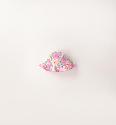 Baby girl's bucket hat FUCHSIA