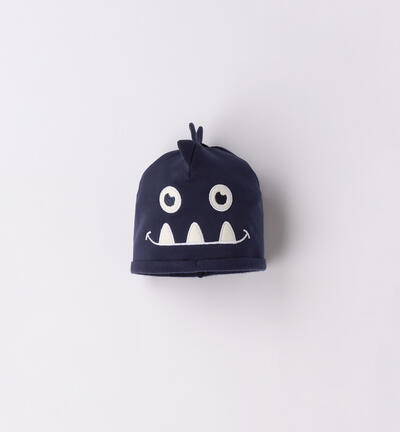 Boys' hat with spines BLUE