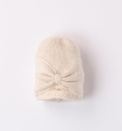 Bow hat BEIGE