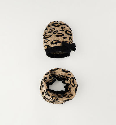 Cappello e sciarpa per bambina 