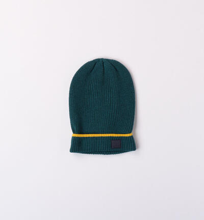 Boys' winter hat GREEN
